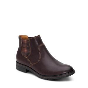 NEW AETREX women's kaylee booties in dark brown